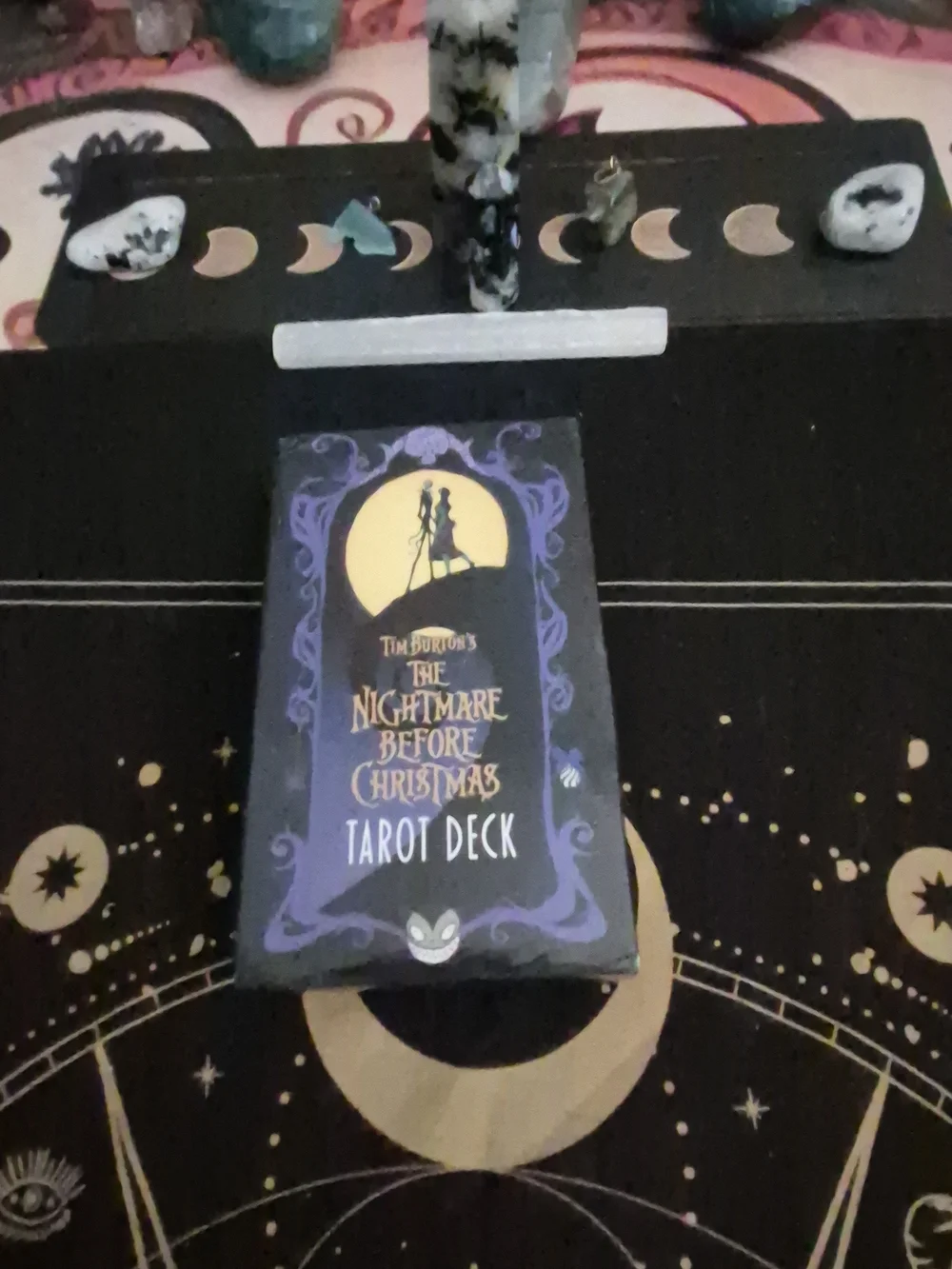 The Nightmare Before Christmas Tarot Deck - Black